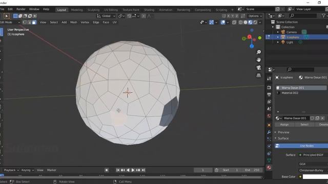 Bola Sepak 3D | Blender 2.92.0 смотреть онлайн