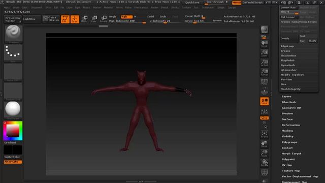 Tutorial como pintar en Zbrush para exportar UV a Maya смотреть онлайн