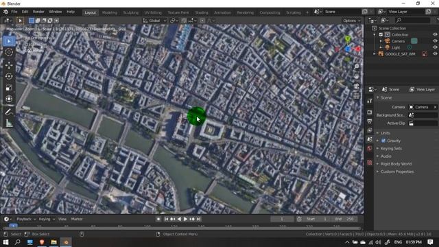 Blender City with GIS in 3 mins смотреть онлайн