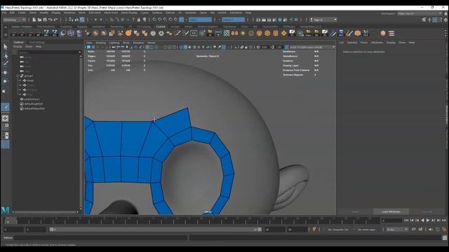Sculpting a Stylized Harry Potter - Sculpting & Topology Process (Zbrush / Maya) смотреть онлайн