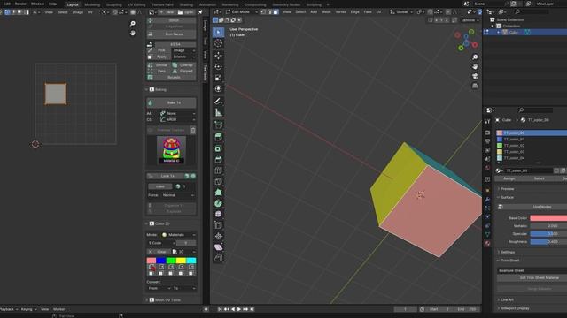 TexTools blender UV Baking Color ID ID Map смотреть онлайн