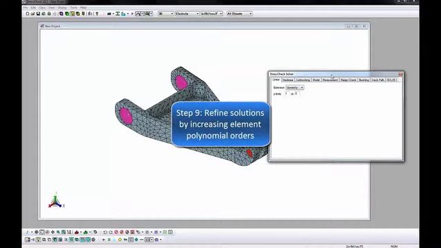 StressCheck® Tutorial: Import CAD and Analyze Stress смотреть онлайн