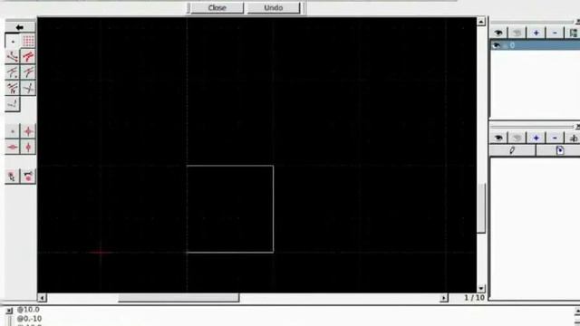Qcad (drafting method lesson 2) смотреть онлайн