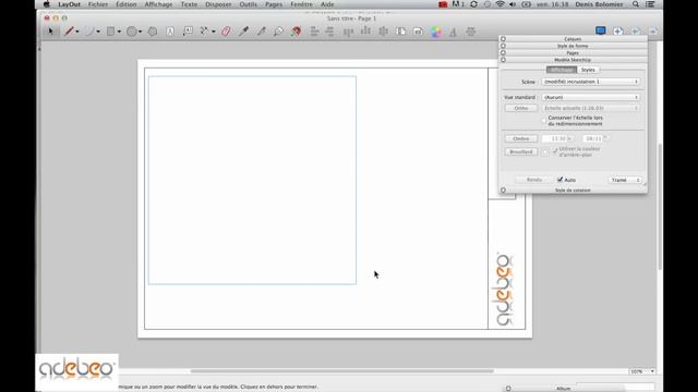 Tutoriel Sketchup Pro - LAYOUT D2 _ mise en plan à l'échelle. смотреть онлайн