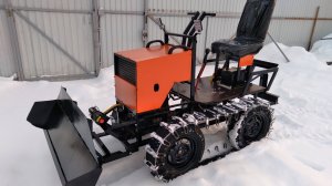 Минитрактор на гусеницах, обзор