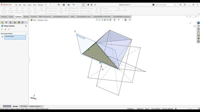 Solidworks Advanced Tutorial : Polygon Cube | Exercise No. 20 смотреть онлайн