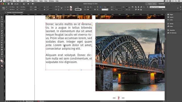 Create Auto-size Text Frames in InDesign Shuriken Skills 014 смотреть онлайн