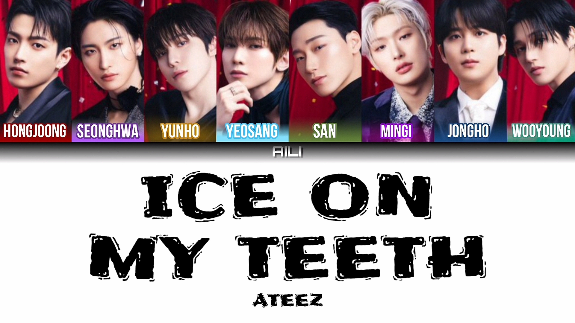 ATEEZ – Ice On My Teeth (ПЕРЕВОД НА РУССКИЙ + КИРИЛЛИЗАЦИЯ)