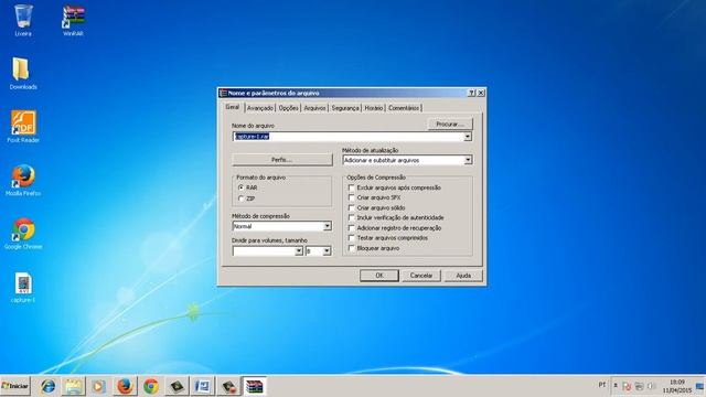 Como usar o WinRAR de forma rapida смотреть онлайн
