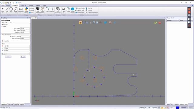 BobCAD CAM V34 -2D CAD-CAM Part 1 смотреть онлайн