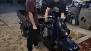 запуск муравья с электро стартера это легко и необычно и неожиданно