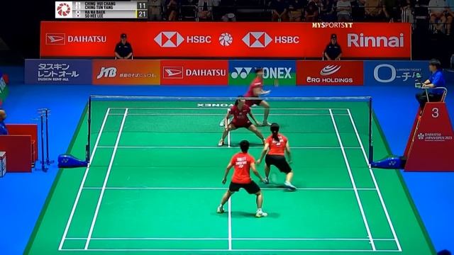 BAEK Ha Na & LEE So Hee (KOR) vs CHANG Ching Hui & YANG Ching Tun (TPE) #JapanOpen2023 смотреть онлайн