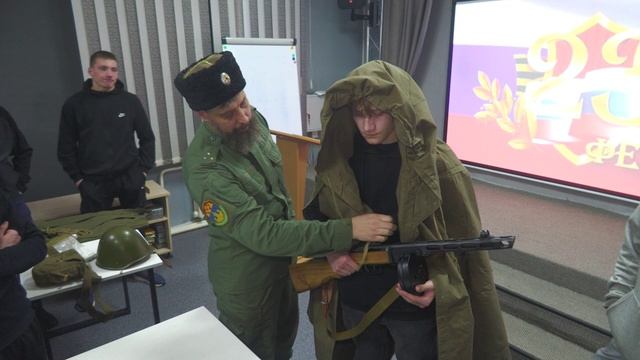 В преддверии Дня защитника Отечества... смотреть онлайн