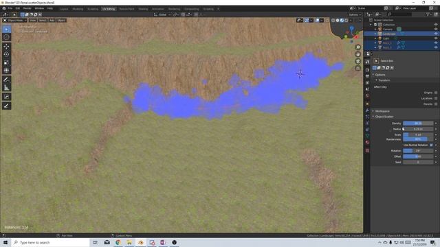 Free Object Scatter Addon Blender Review смотреть онлайн