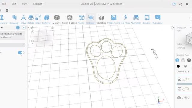 How to fix SVG files and how to convert an SVG to a 3D mesh. смотреть онлайн