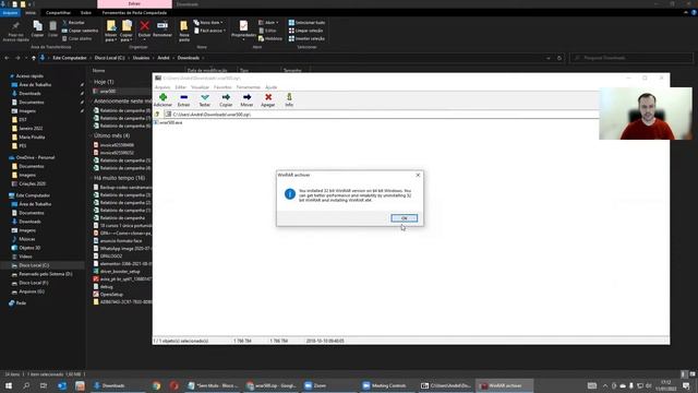 Como Baixar o Winrar e Descompactar Seus Arquivos, Passo a Passo смотреть онлайн