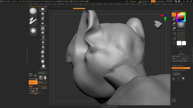 2022 02 06 17 49 24 messing with zbrush смотреть онлайн