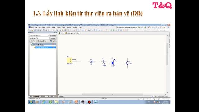 Hướng dẫn thiết kế mạch nguyên lý trên phần mềm Altium Designer 09 смотреть онлайн