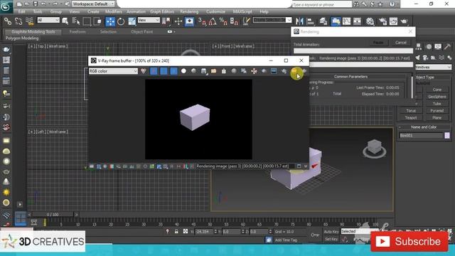 Fix "You must have valid objects selected" 3dsmax V-Ray Render error message Problem solution смотреть онлайн