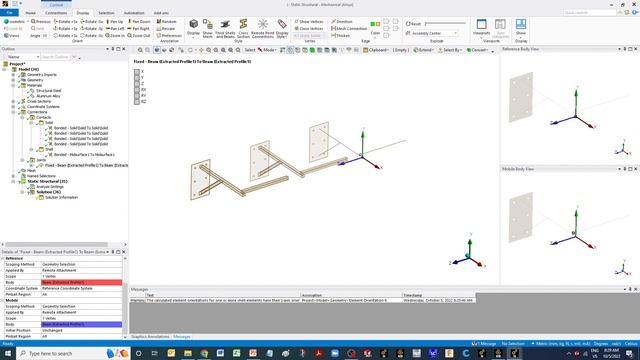 Fundamentals of ANSYS structural finite element analysis Part 1 смотреть онлайн