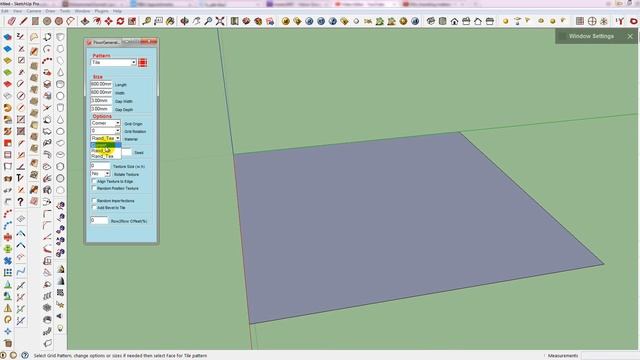 Floor generator plugin - sketchup tutorial смотреть онлайн