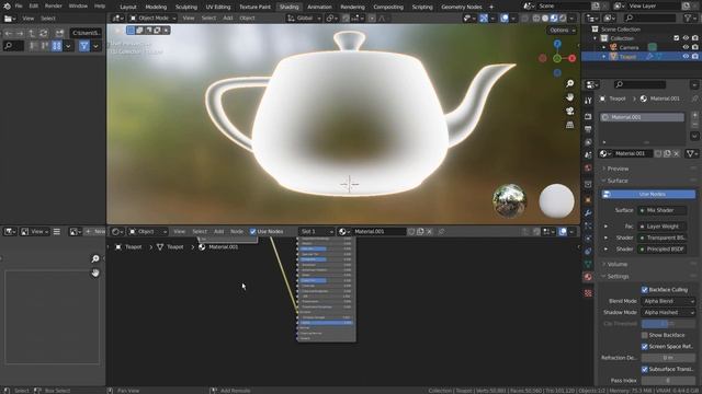 Blender Tutorial - Ghost material смотреть онлайн
