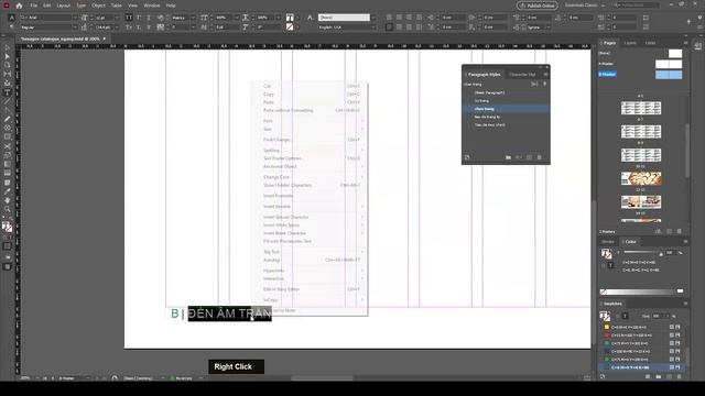 ĐÁNH SỐ TRANG CATALOGUE TỰ ĐỘNG TRONG INDESIGN | HƯỚNG DẪN INDESIGN 2021 | NQA DESIGN #38 смотреть онлайн
