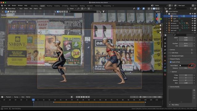 DEPTH of FIELD Tutorial in Blender смотреть онлайн