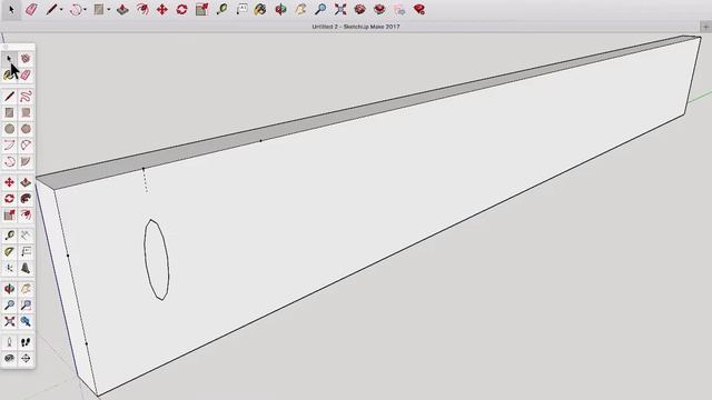 Add Pocket Holes to a Joint in SketchUp смотреть онлайн