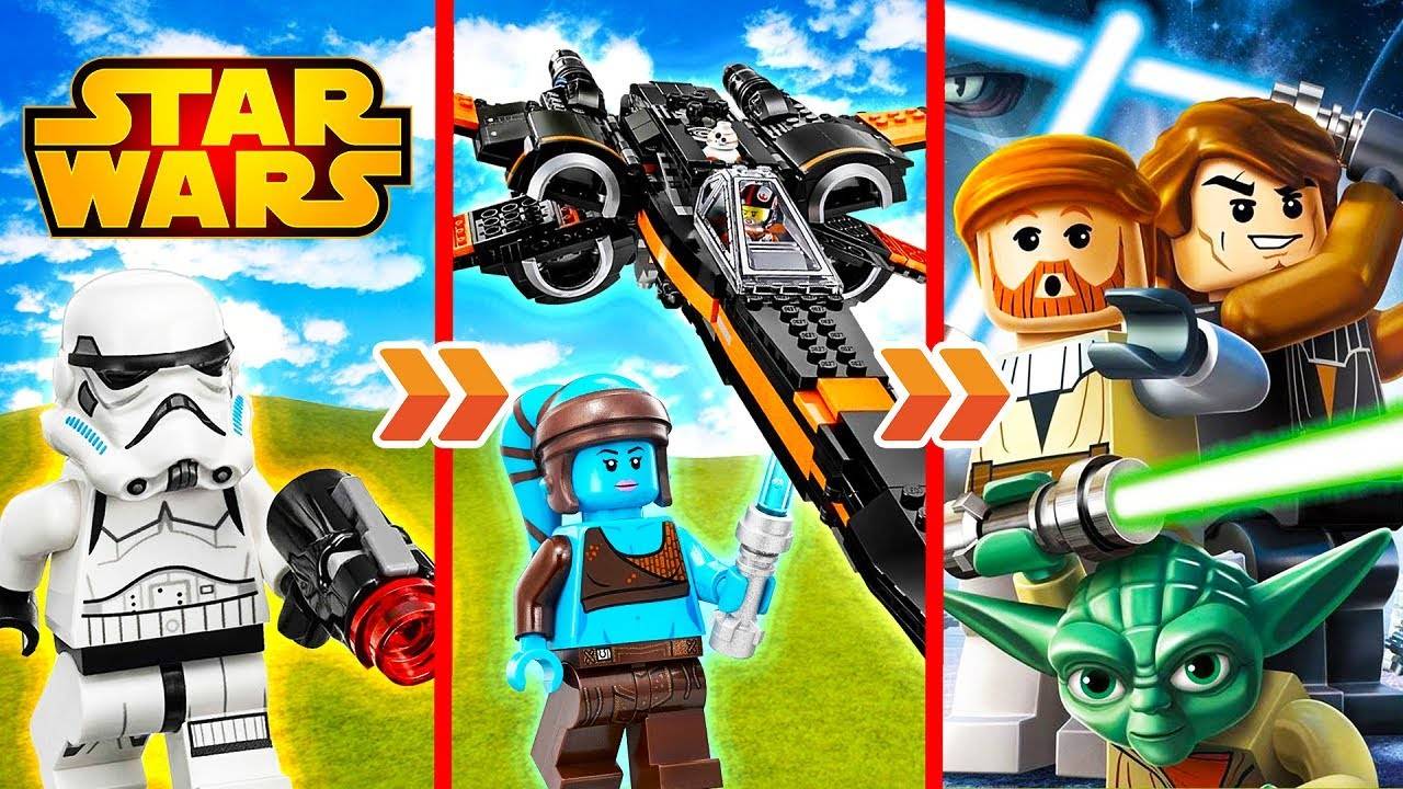 Эволюция звездных войн в Brick Rigs! Битва за лего стар Стар Варс! лего Star Wars роботы в Брик Ригс смотреть онлайн