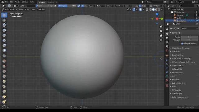 DEFAULT CUBE from SPHERE in Blender 2.9***** смотреть онлайн