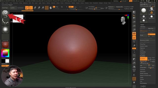 อัพเดต Zbrush 2024 ภาพรวมพัฒนาการสายปั้น : เรียน Zbrush смотреть онлайн