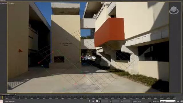 3DS Max 2014 UI, workflow and Pipeline: Perspective Match смотреть онлайн