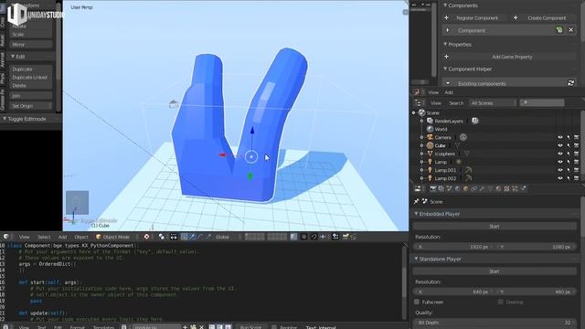 Como Modelar em 3D no Edit Mode | Criando um Jogo no Blender [M1EP04] смотреть онлайн