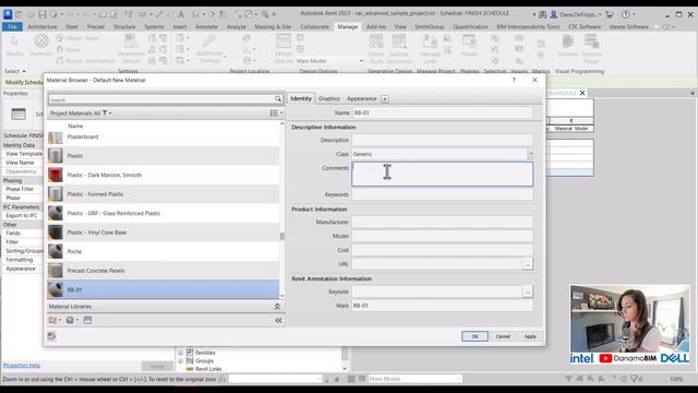 Random Revit with Danamo - Ep008 - Revit Materials Part 1 / Material Takeoff Schedules смотреть онлайн