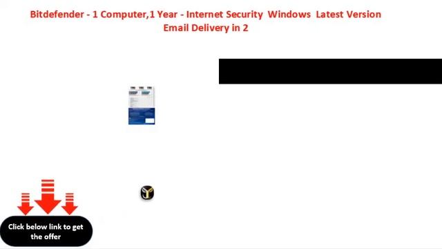 Bitdefender 1 Computer,1 Year Internet Security Windows Latest Version Email Delivery in 2 смотреть онлайн