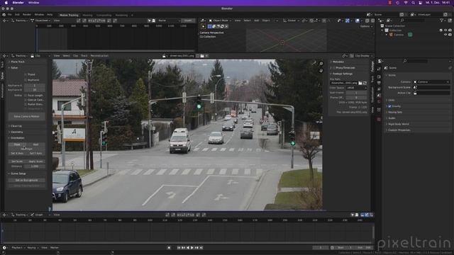 Blender 3.0 for Production - 2D & 3D Tracking Workflow - 02 Overview of the Movie Clip Editor смотреть онлайн