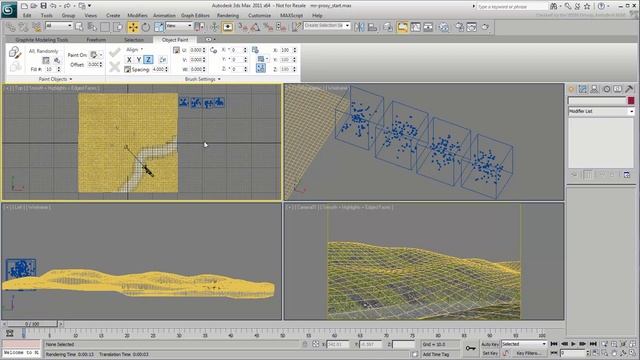 Scene Management in 3ds Max - Part 2 - MR Proxy Objects смотреть онлайн