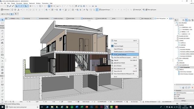 ARCHICAD 23 - DOCUMENTOS 3D | DIGITAL.ARQ смотреть онлайн