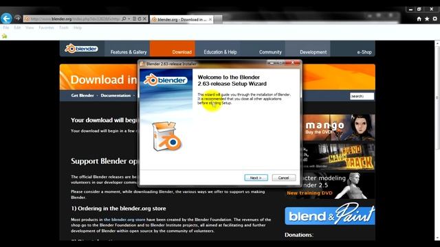 Blender 2.6 Beginner Course | Tutorial 1: How to Download & Install Blender [HD] смотреть онлайн