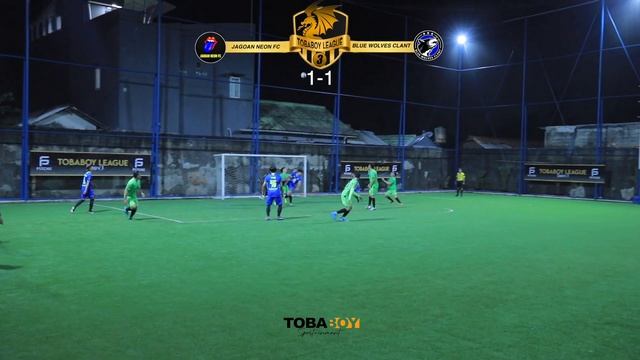 Jagoan Neon Fc  VS Blue Wolves Clant (1-1) - Highlight Tobaboy League Season 3