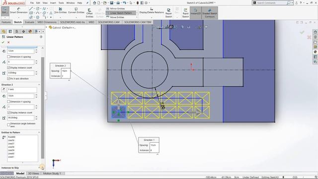 Best SolidWorks Tutorial #12_My First Part-Sketch Expert_Advanced Drawing tools смотреть онлайн