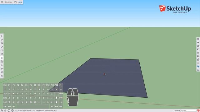 SketchUp Basics // 8 - Push/Pull Tool смотреть онлайн
