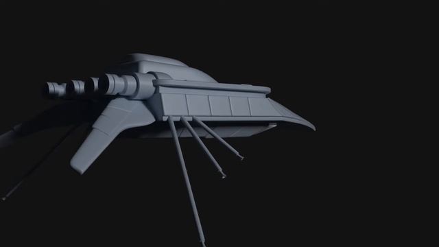 Minstrel-Class Turntable WIP Blender смотреть онлайн