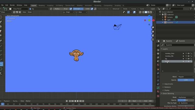 Blender 2.82 Grease Pencil Depth-of-Field/Window Masking смотреть онлайн