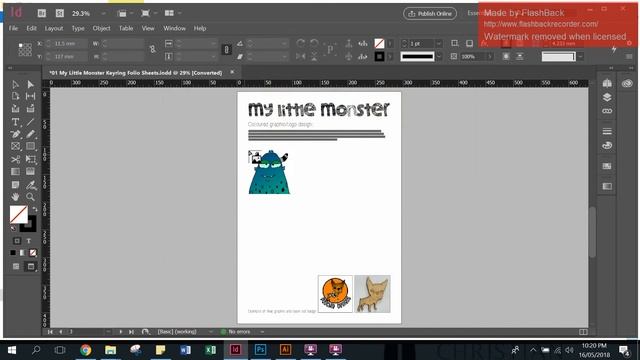 Placing an Image into Adobe InDesign смотреть онлайн