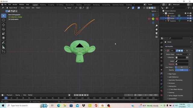 How to use Line Art in Blender смотреть онлайн
