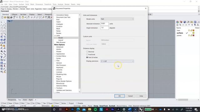 Rhino 6 Basics | Architecture 101 смотреть онлайн
