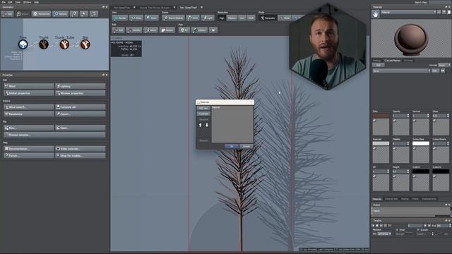 Speedtree Tutorial - How to Create a Spruce Tree смотреть онлайн