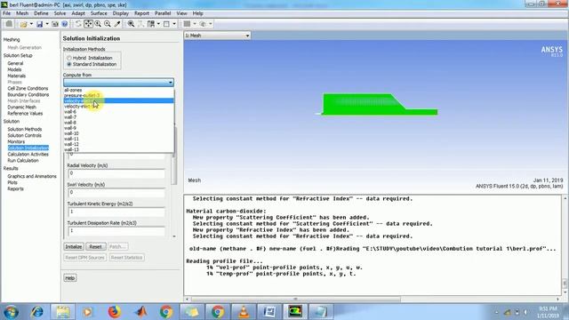 Simulation of a 300 KW BERL Combustor | Cumbustion Tutorial 1| Part 2 | смотреть онлайн